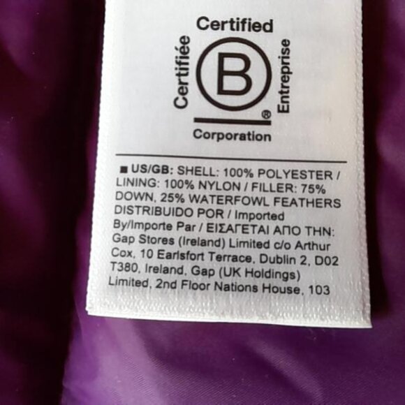 Athleta Woman's Down Coat XS Magenta/Fuchsia/Pink - Picture 6 of 8